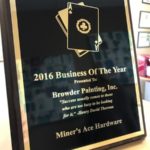 2016 miners business of the year award small