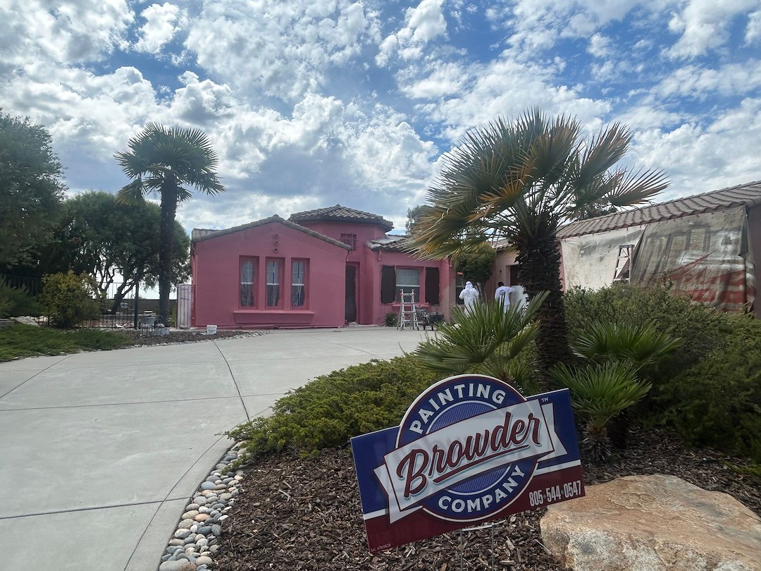 Paso Robles Exterior Painting project adding color and life to a home